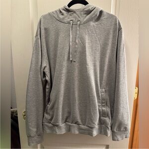 ALO Yoga Heather Gray Woman’s Athletic Hoodie-missing inside tag